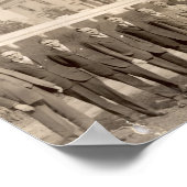 Phi-gam-leiders met een calvin-deksel poster (Hoek)