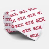 Phi Sigma Kappa Letters Stropdas (Opgerold)