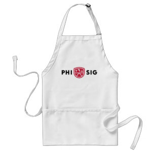 Phi Sigma Kappa-logo Standaard Schort