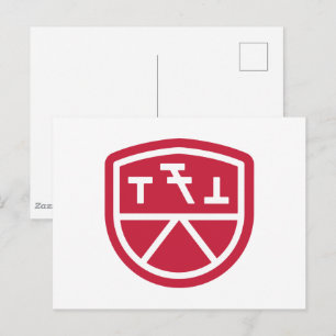 Phi Sigma Kappa Schild Briefkaart