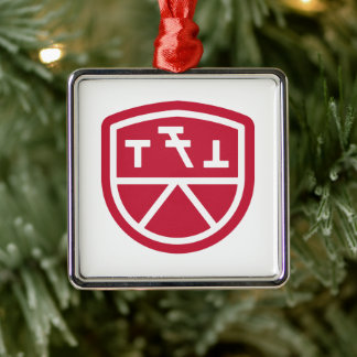 Phi Sigma Kappa Schild Metalen Ornament