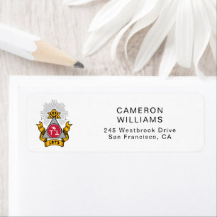 Phi Sigma Kappa Wapen Etiket