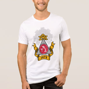 Phi Sigma Kappa Wapen Tri-Blend Shirt