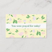 Phil. 4:13 I can do all things Scripture Card Visitekaartje (Achterkant)