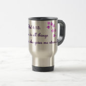 Phil 4:13 : Je peux faire tout par Christ Mug (Devant droit)