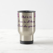 Phil 4:13 : Je peux faire tout par Christ Mug (Centre)