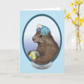 Phil de Psychische Kaart Groundhog (Gele Bloem)