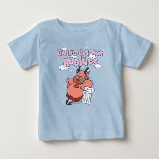 Phil - Giving Up is for Rookies Baby T-Shirt (Devant)