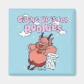 Phil - Giving Up is for Rookies Magnet Magneet (Voorkant)