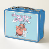 Phil - Giving Up is for Rookies Metal Lunch Box (Dos)