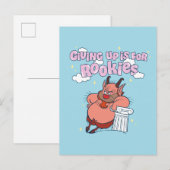 Phil - Giving Up is for Rookies Postcard Briefkaart (Voorkant / Achterkant)