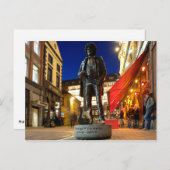 Phil Lynott Sculpture/ Dublin Briefkaart (Voorkant / Achterkant)