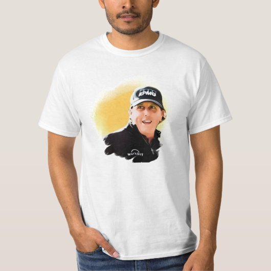 Phil mickelson kampioen t-shirt (Voorkant)
