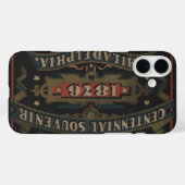 Philadelphia 1876 pennsylvania Case-Mate iPhone case (Achterkant (horizontaal))