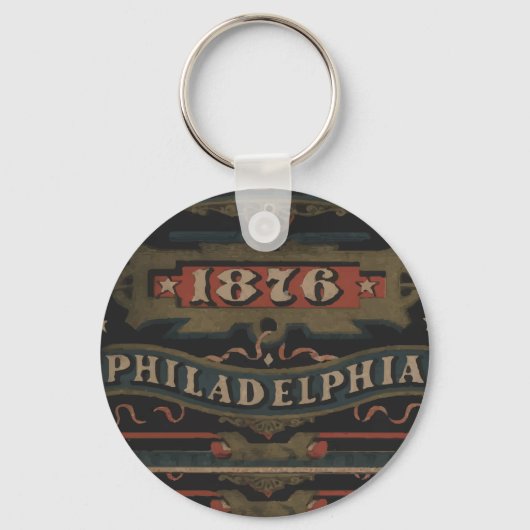 Philadelphia 1876 pennsylvania sleutelhanger (Voorkant)