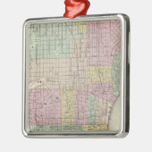 Philadelphia 2 metalen ornament (Links)