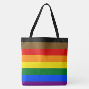 Philadelphia Acht Strepen Regenboog Pride Vlag Draagtas
