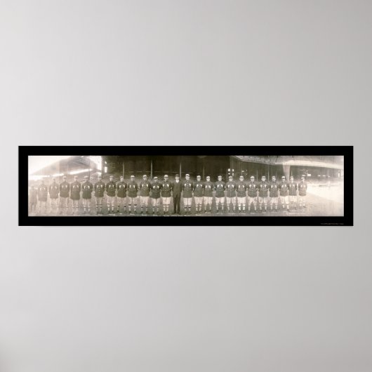 Philadelphia Athletics Foto 1913 Poster (Voorkant)