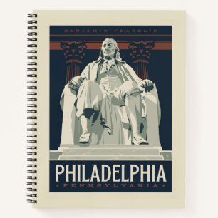 Philadelphia Benjamin Franklin Institute Notitieboek