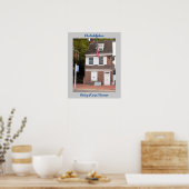 Philadelphia Betsy Ross Poster (Cuisine)