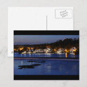 Philadelphia Boathouse Row in Twilight Briefkaart (Voorkant / Achterkant)