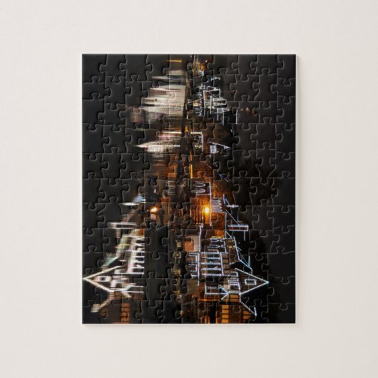 Philadelphia Boathouse Row op Sunset Legpuzzel (Verticaal)