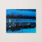 Philadelphia Boathouse Row op Sunset Legpuzzel (Horizontaal)