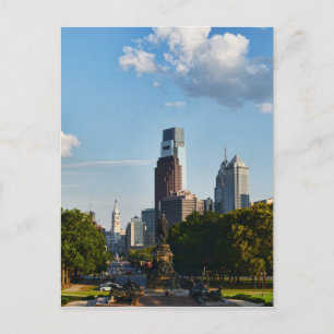 Philadelphia centrum 2 briefkaart