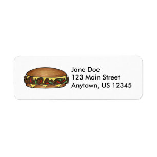 Philadelphia Cheese Steak Cheesesteak Label