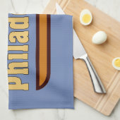 Philadelphia Cheese Steak-ontwerp Theedoek (Quarter Fold)