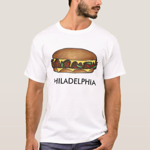 Philadelphia Cheese Steak Philly Cheesesteak Food T-shirt