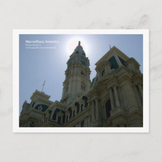 Philadelphia City Hall Briefkaart