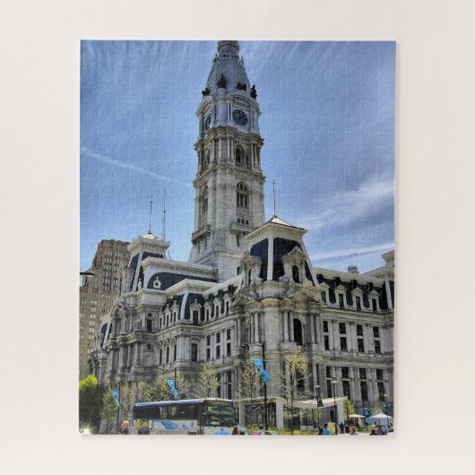 Philadelphia City Hall Legpuzzel (Verticaal)
