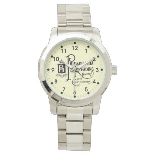 Philadelphia en Reading Railroad Logo Horloge