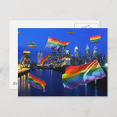 Philadelphia Flying Pride Briefkaart (Voorkant / Achterkant)