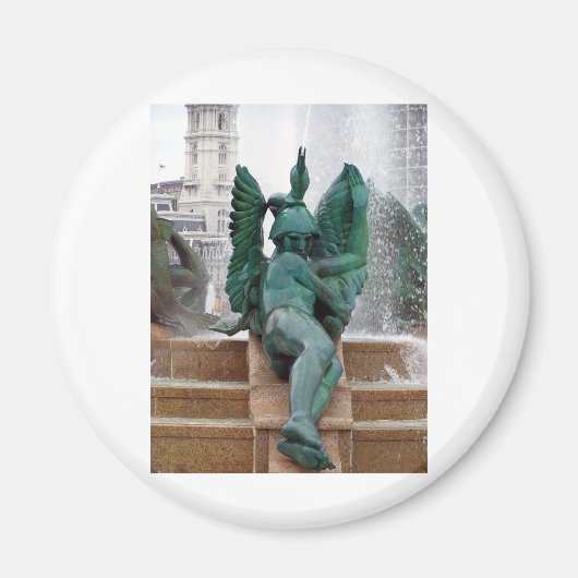 Philadelphia fontein magneet (Voorkant)