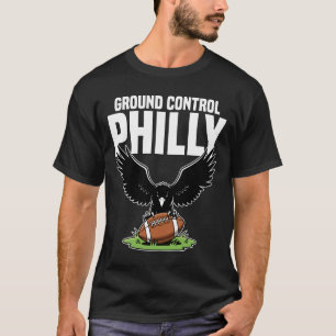 PHILADELPHIA GRONDCONTROLE - PHILADELPHIA VOETBAL T-SHIRT