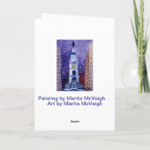 Philadelphia Holiday Kaart (Achterkant)