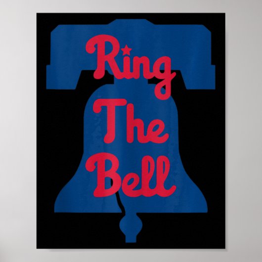Philadelphia honkbal Ring the Bell Philadelphia Poster (Voorkant)
