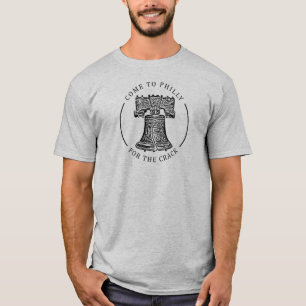 Philadelphia Kom naar Philly voor de barbarvrijhei T-shirt