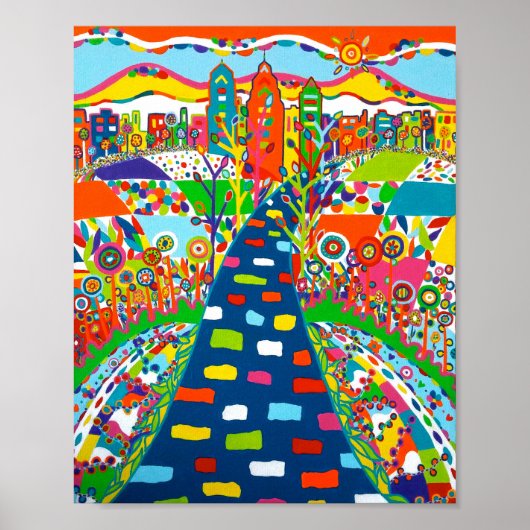Philadelphia Kunst Poster (Voorkant)