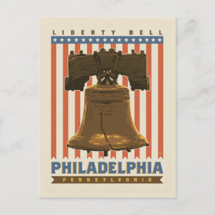 Philadelphia   Liberty Bell Briefkaart