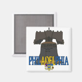 Philadelphia Liberty Bell Magneet (Voorkant / Achterkant)
