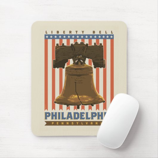 Philadelphia | Liberty Bell Muismat (Met muis)