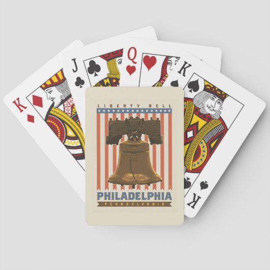 Philadelphia | Liberty Bell Pokerkaarten (Achterkant)