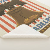 Philadelphia | Liberty Bell Sherpa Deken (3/4)