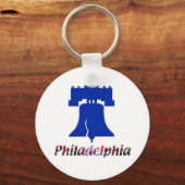 Philadelphia Liberty Bell Sleutelhanger (Voorkant)
