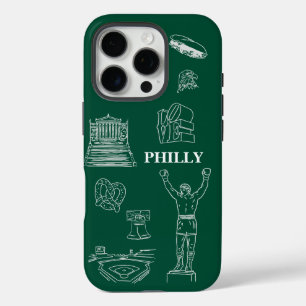 Philadelphia-liefhebber iPhone 16 Pro Hoesje