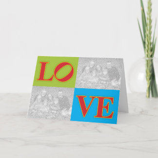 Philadelphia Love Statue Notecard Kaart