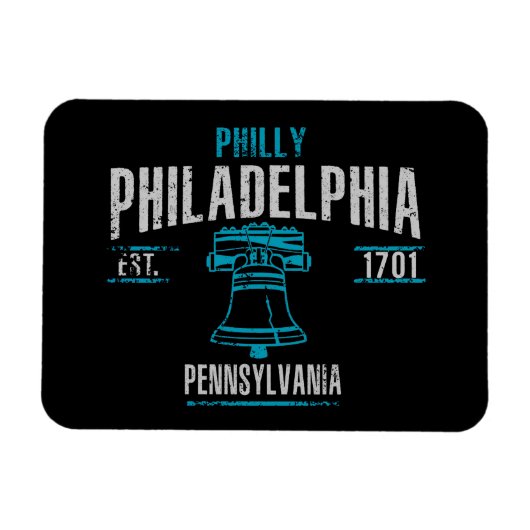 Philadelphia Magneet (Horizontaal)